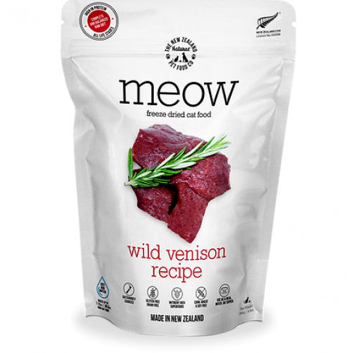 THE NEW ZEALAND NATURAL MEOW FREEZE DRIED 280G VENISON 優質凍乾鹿肉